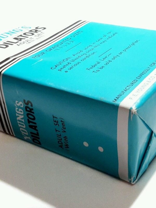 Vintage Dr.Young's Bakelite Rectal Dilators Medical Quackery Set of 4