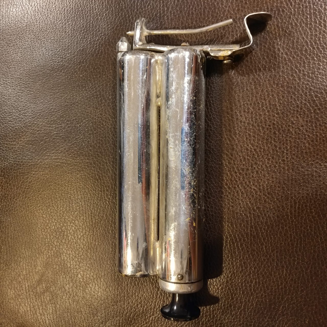 Antique Hand Embalming Pump - LarryFlaxman.com