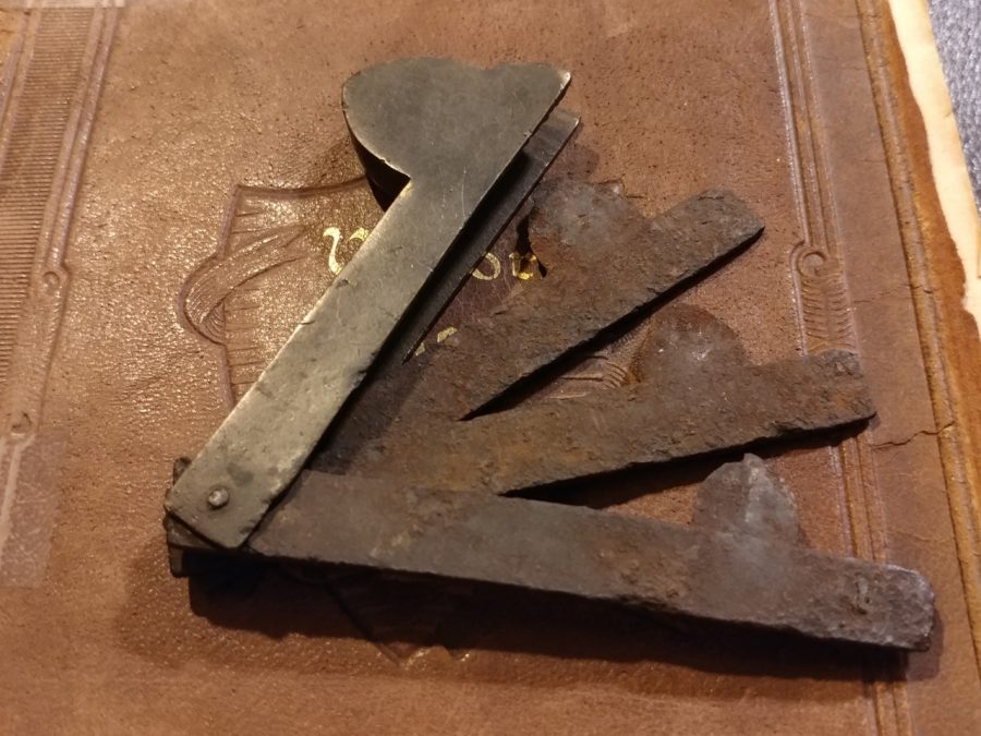 Civil War Fleam Bloodletting Scarification Tool