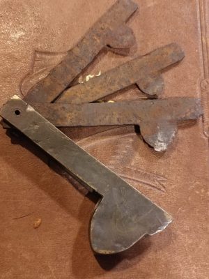 Civil War Fleam Bloodletting Scarification Tool